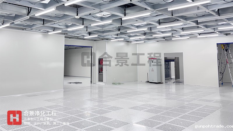 4000㎡电子芯片生产车间净化工程装修解决方案